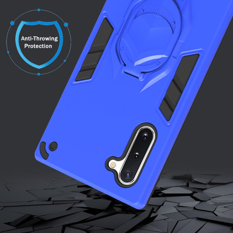 For Samsung Galaxy Note 10 2 in 1 Armor Knight Series PC + TPU Protective Case with Invisible Holder