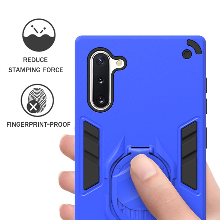 For Samsung Galaxy Note 10 2 in 1 Armor Knight Series PC + TPU Protective Case with Invisible Holder
