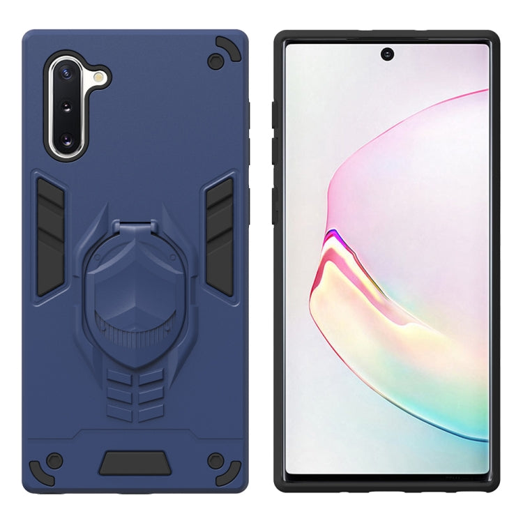 For Samsung Galaxy Note 10 2 in 1 Armor Knight Series PC + TPU Protective Case with Invisible Holder