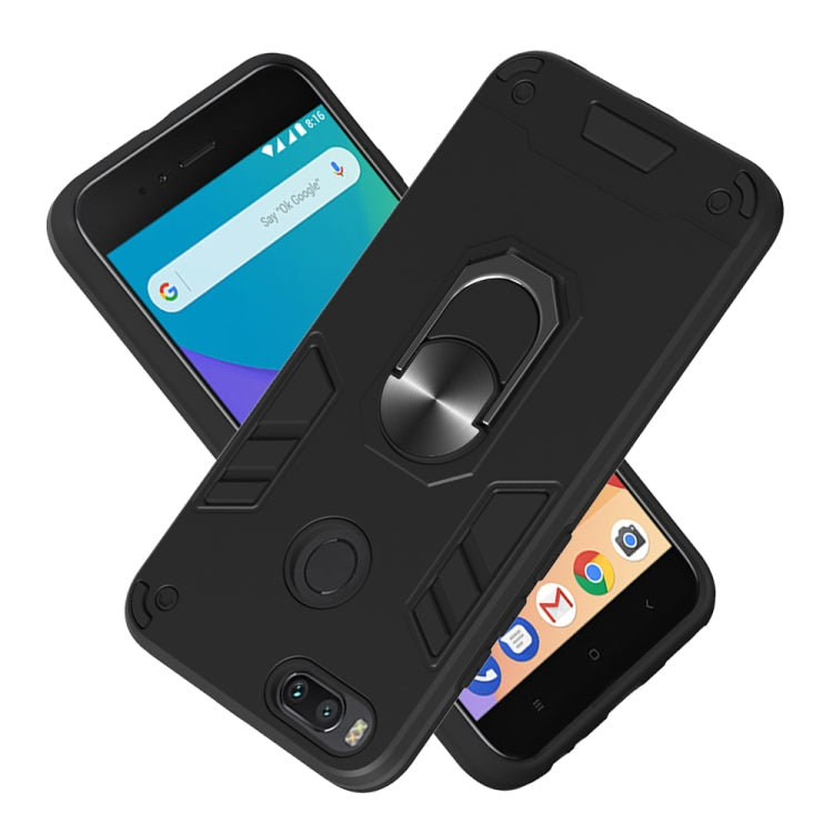For Xiaomi Mi 5X / A1 / X1 2 in 1 Armour Series PC + TPU Protective Case with Ring Holder