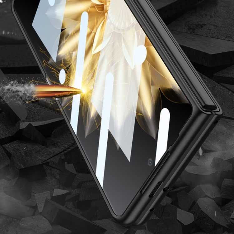 For Honor Magic V2 GKK Integrated Ultra-thin Folding Phone Case with Stand