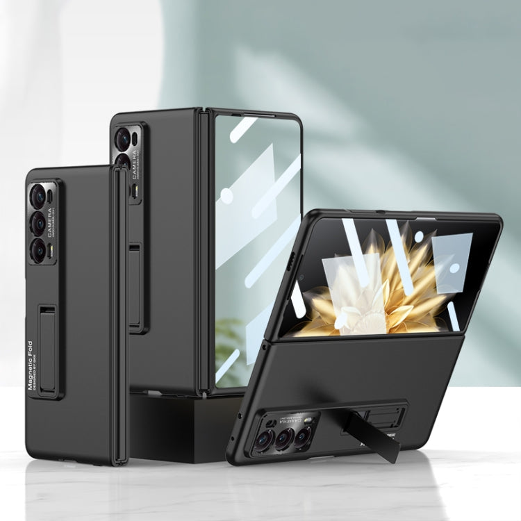 For Honor Magic V2 GKK Integrated Ultra-thin Folding Phone Case with Stand