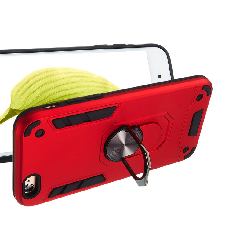 For iPhone 6 / 6s 2 in 1 Armour Series PC + TPU Protective Case with Ring Holder