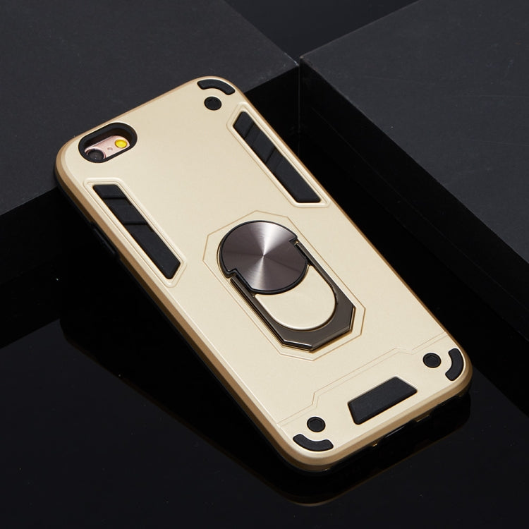 For iPhone 6 / 6s 2 in 1 Armour Series PC + TPU Protective Case with Ring Holder