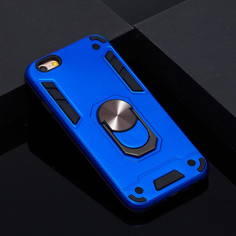 For iPhone 6 / 6s 2 in 1 Armour Series PC + TPU Protective Case with Ring Holder