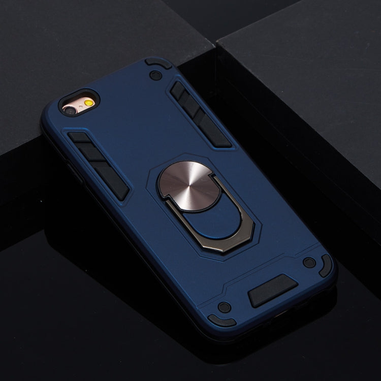 For iPhone 6 / 6s 2 in 1 Armour Series PC + TPU Protective Case with Ring Holder