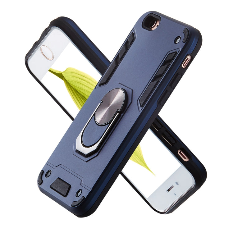 For iPhone 6 / 6s 2 in 1 Armour Series PC + TPU Protective Case with Ring Holder