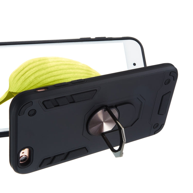 For iPhone 6 / 6s 2 in 1 Armour Series PC + TPU Protective Case with Ring Holder