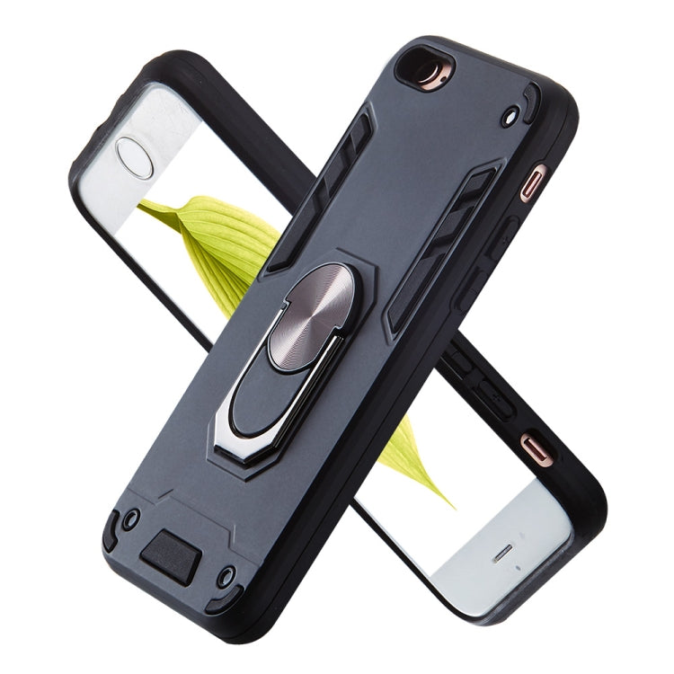 For iPhone 6 / 6s 2 in 1 Armour Series PC + TPU Protective Case with Ring Holder