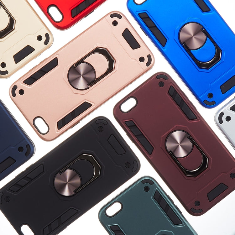 For iPhone 6 / 6s 2 in 1 Armour Series PC + TPU Protective Case with Ring Holder