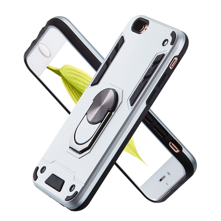 For iPhone 6 / 6s 2 in 1 Armour Series PC + TPU Protective Case with Ring Holder