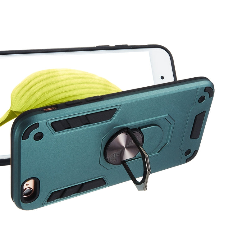 For iPhone 6 / 6s 2 in 1 Armour Series PC + TPU Protective Case with Ring Holder