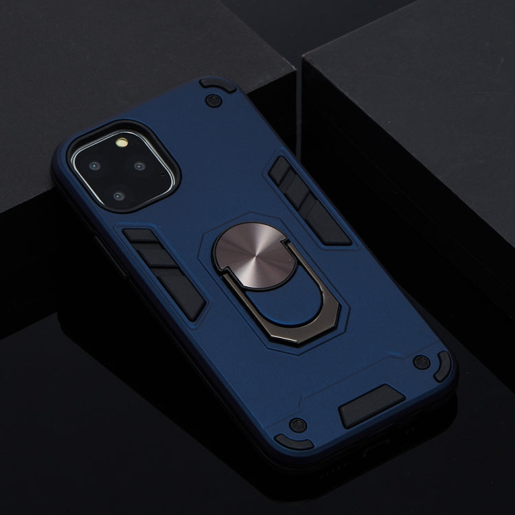 For iPhone 11 Pro 2 in 1 Armour Series PC + TPU Protective Case with Ring Holder