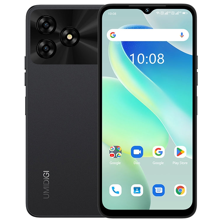 [HK Warehouse] UMIDIGI G5, 8GB+128GB, Face ID & Side Fingerprint Identification, 6.6 inch Android 13 Unisoc T606 Octa Core, Network: 4G