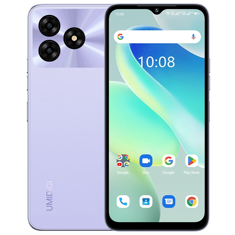 [HK Warehouse] UMIDIGI G5, 8GB+128GB, Face ID & Side Fingerprint Identification, 6.6 inch Android 13 Unisoc T606 Octa Core, Network: 4G