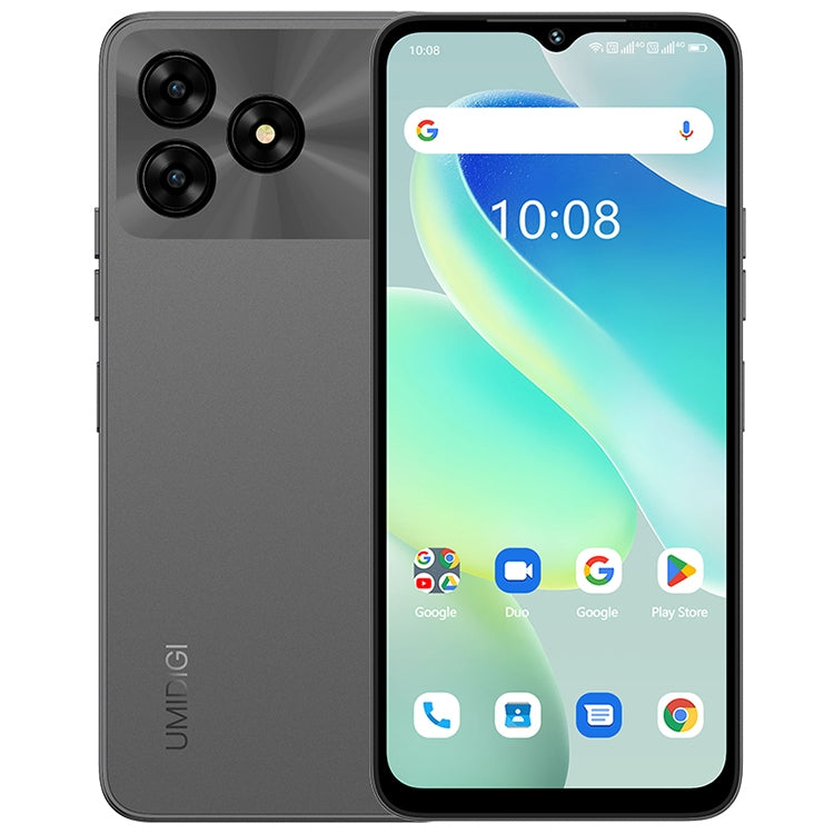 [HK Warehouse] UMIDIGI G5, 8GB+128GB, Face ID & Side Fingerprint Identification, 6.6 inch Android 13 Unisoc T606 Octa Core, Network: 4G