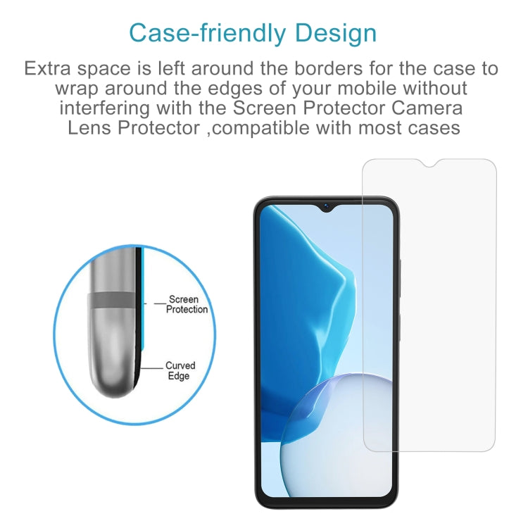 For DOOGEE N55 10pcs 0.26mm 9H 2.5D Tempered Glass Film