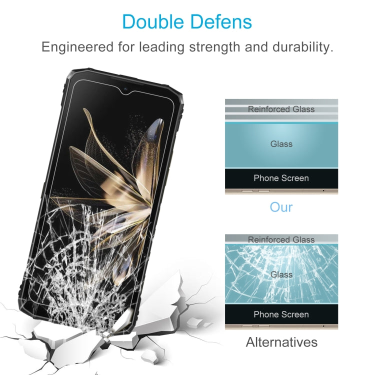 For DOOGEE Blade10 Ultra 10pcs 0.26mm 9H 2.5D Tempered Glass Film