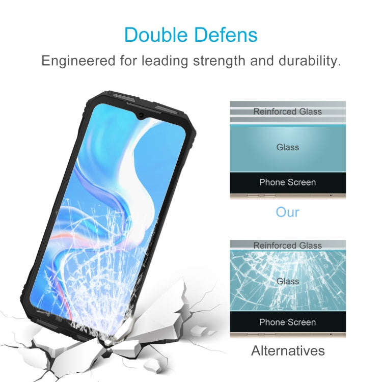 For DOOGEE V31GT 50pcs 0.26mm 9H 2.5D Tempered Glass Film