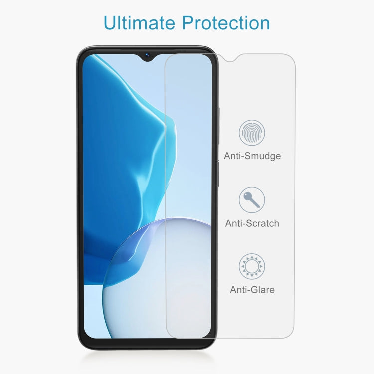 For DOOGEE N55 50pcs 0.26mm 9H 2.5D Tempered Glass Film