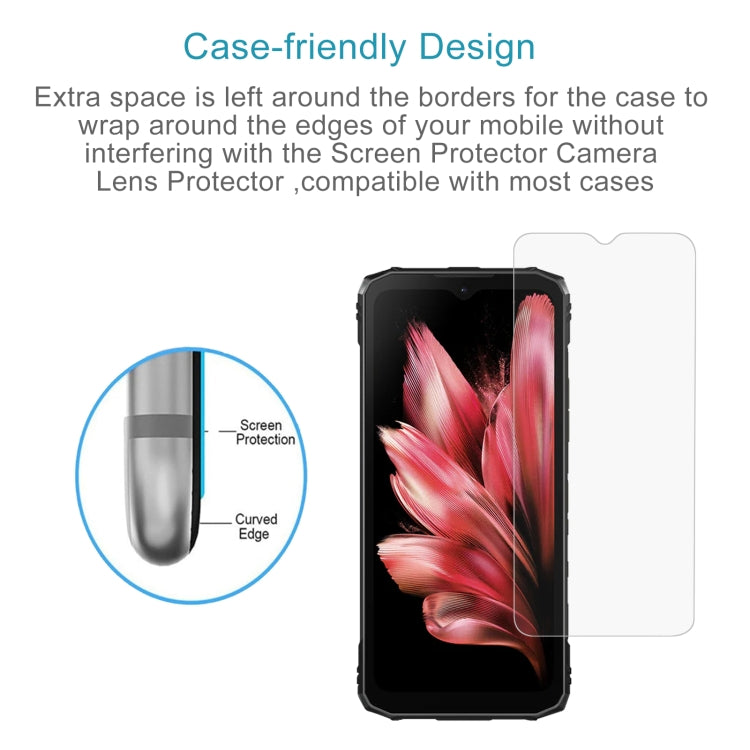 For DOOGEE Blade10 50pcs 0.26mm 9H 2.5D Tempered Glass Film