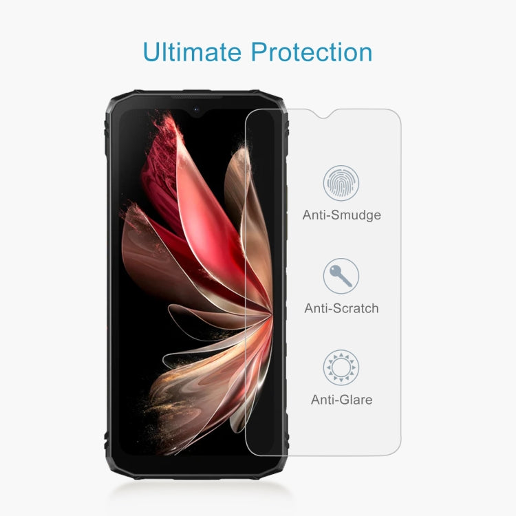 For DOOGEE Blade10 Pro 50pcs 0.26mm 9H 2.5D Tempered Glass Film