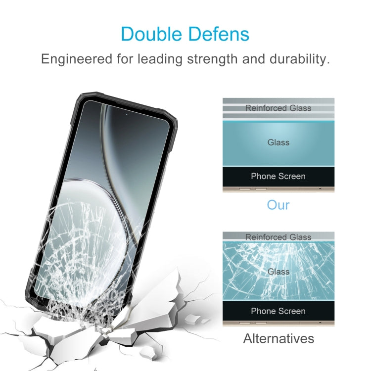 For DOOGEE Blade10 Max 50pcs 0.26mm 9H 2.5D Tempered Glass Film