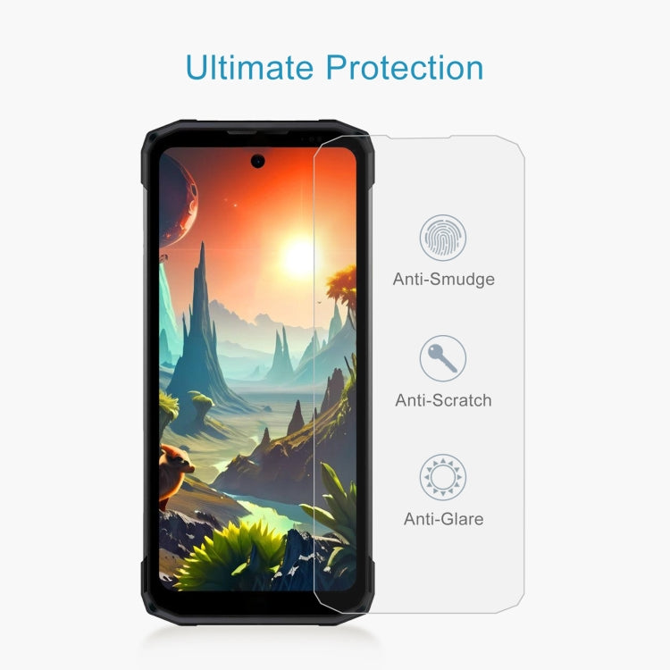 For DOOGEE Fire 6 50pcs 0.26mm 9H 2.5D Tempered Glass Film
