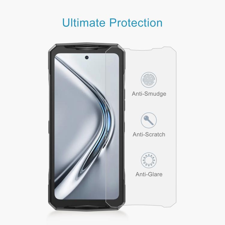 For DOOGEE N60 Pro 50pcs 0.26mm 9H 2.5D Tempered Glass Film