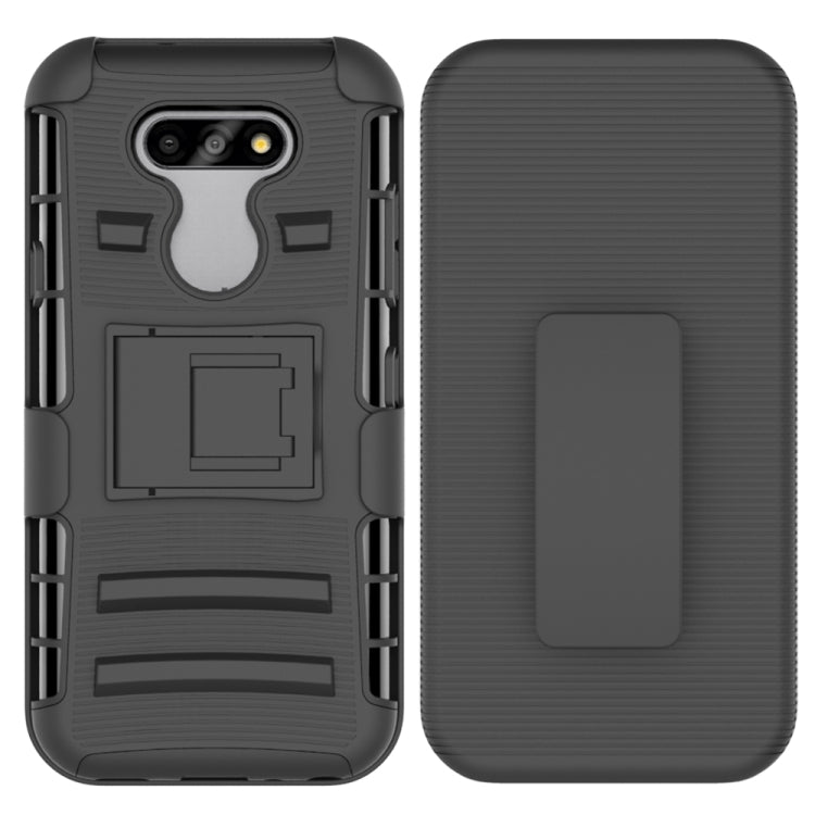 For LG K31 Sliding Bushing Mobile Phone Protective Case with Stand