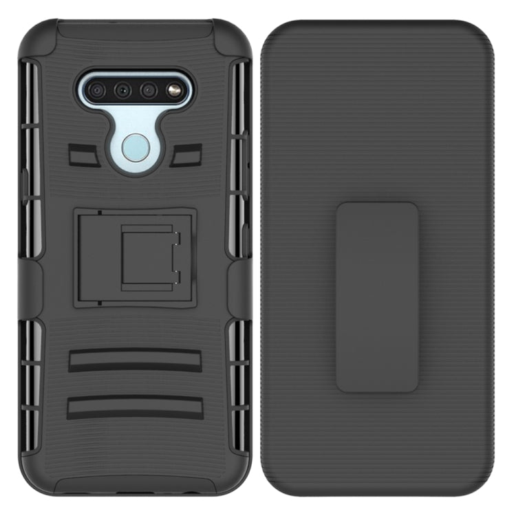 For LG K51 Sliding Bushing Mobile Phone Protective Case with Stand