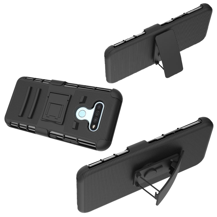 For LG K51 Sliding Bushing Mobile Phone Protective Case with Stand
