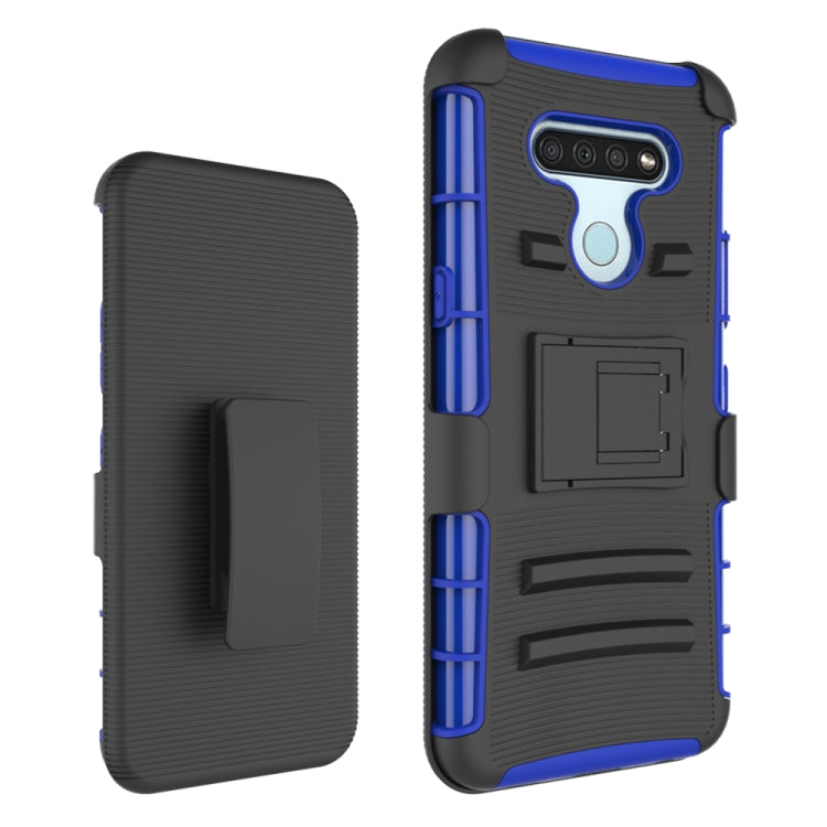 For LG K51 Sliding Bushing Mobile Phone Protective Case with Stand
