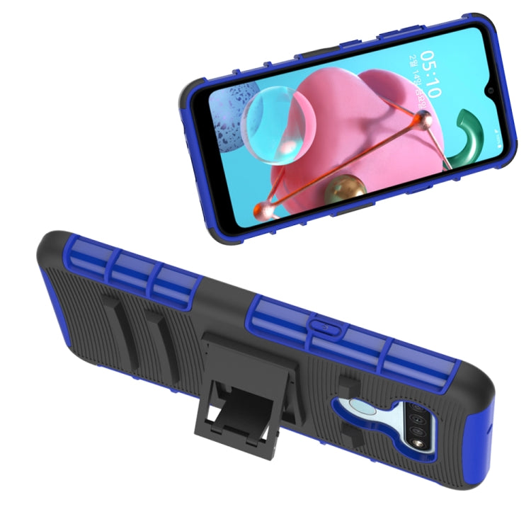 For LG K51 Sliding Bushing Mobile Phone Protective Case with Stand