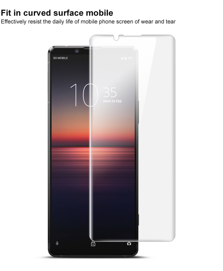 For Sony Xperia 1 II 2 PCS IMAK Hydrogel Film III Full Coverage Screen Protector