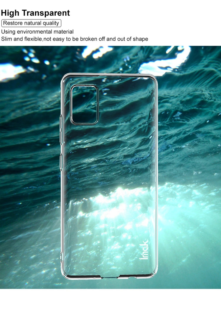 For Samsung Galaxy A71 5G IMAK Wing II Wear-resisting Crystal Protective Case