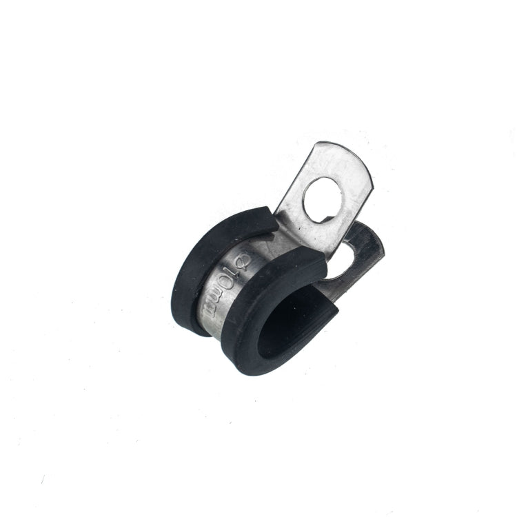 42 PCS Car Rubber Cushion Pipe Clamps Stainless Steel Clamps