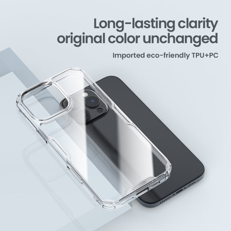 For iPhone 16 Pro Max NILLKIN Ultra Clear PC + TPU Phone Case