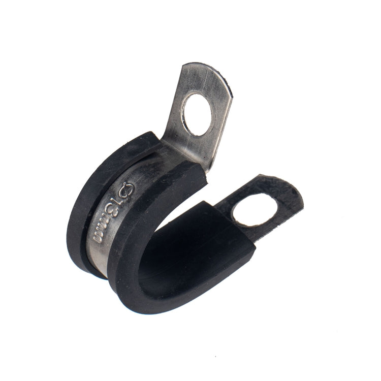 52 PCS Car Rubber Cushion Pipe Clamps Stainless Steel Clamps