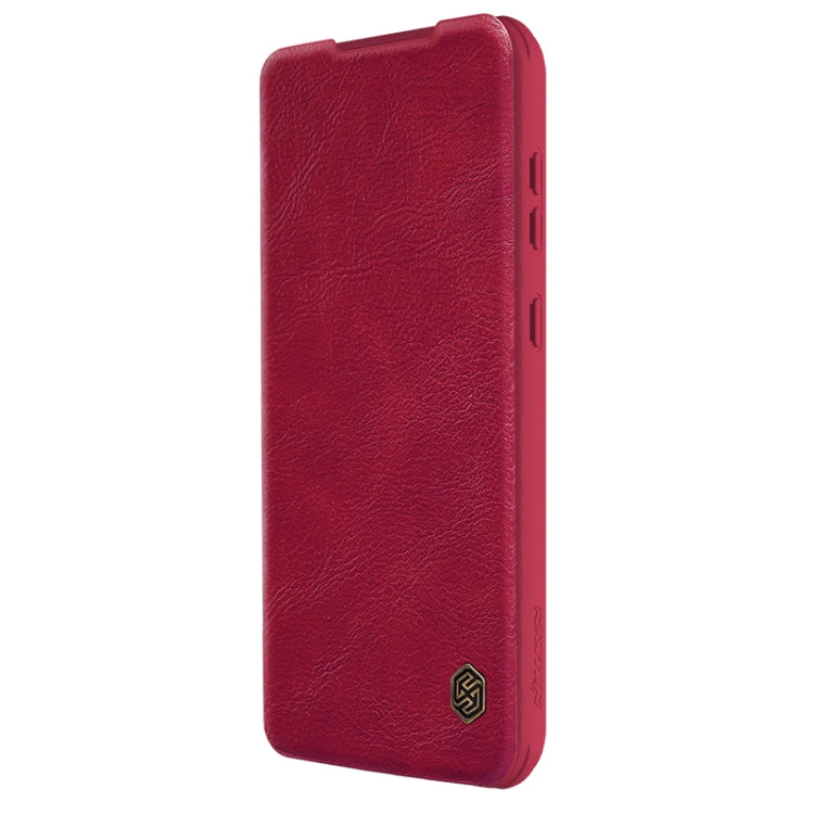 For Samsung Galaxy S23 FE 5G NILLKIN QIN Series Pro Sliding Camera Cover Design Leather Phone Case