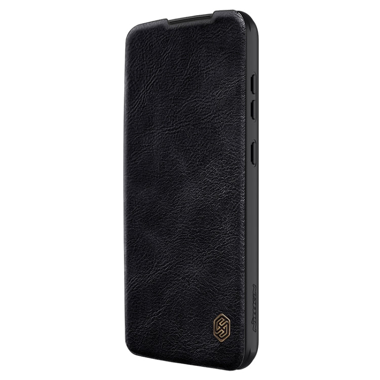 For Samsung Galaxy S23 FE 5G NILLKIN QIN Series Pro Sliding Camera Cover Design Leather Phone Case