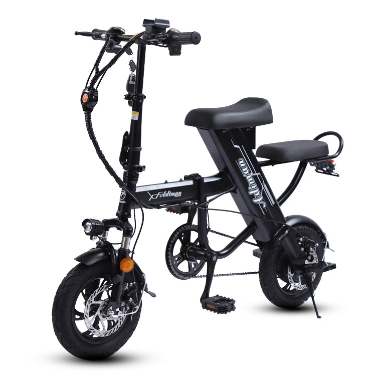 Adiman A3 Folding Electric Bicycle Mini Adult Scooter Electromobile With 15A Lithium Battery