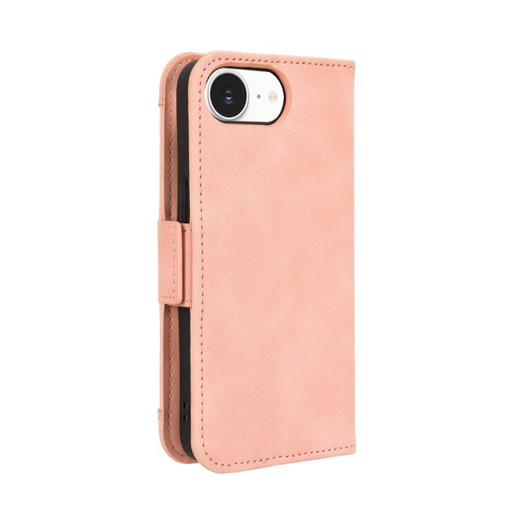 For iPhone 17e / 16e Skin Feel Calf Texture Card Slots Leather Phone Case