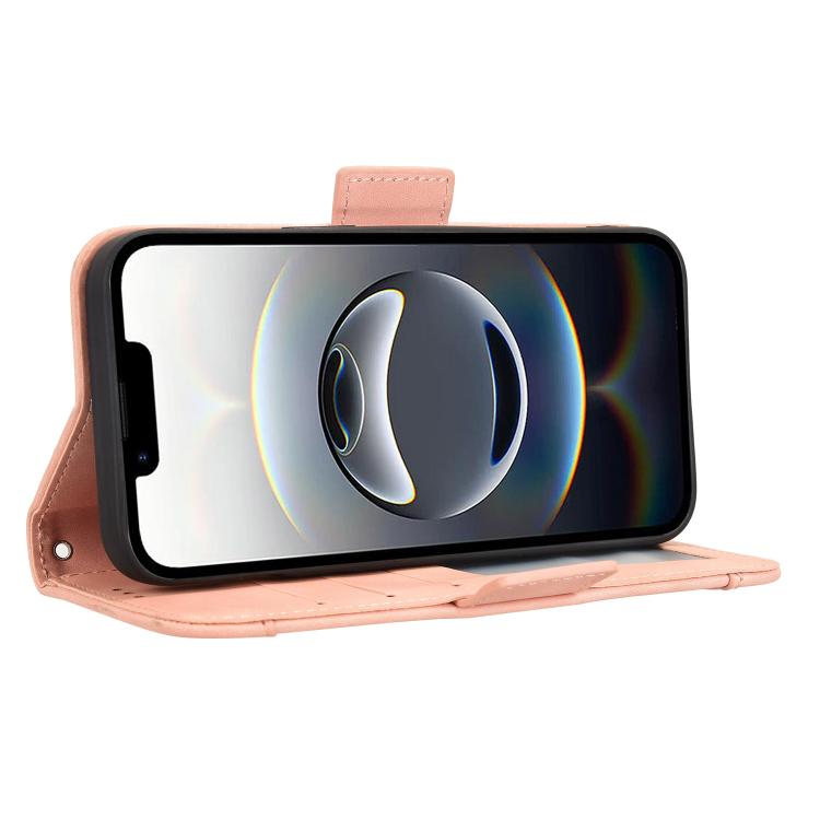 For iPhone 17e / 16e Skin Feel Calf Texture Card Slots Leather Phone Case