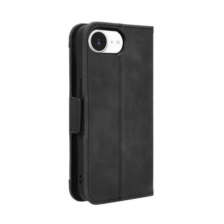 For iPhone 17e / 16e Skin Feel Calf Texture Card Slots Leather Phone Case