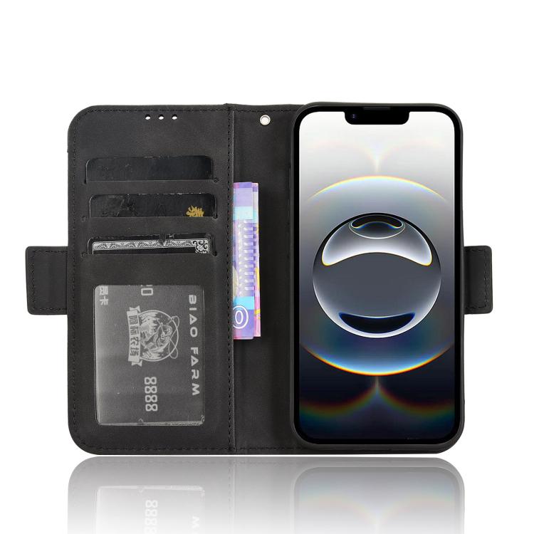 For iPhone 17e / 16e Skin Feel Calf Texture Card Slots Leather Phone Case