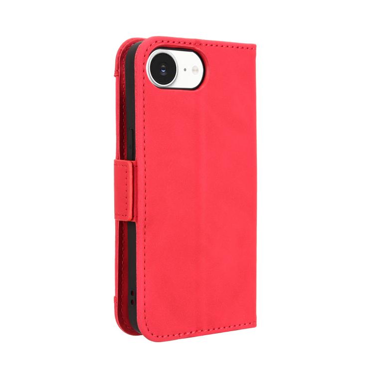 For iPhone 17e / 16e Skin Feel Calf Texture Card Slots Leather Phone Case