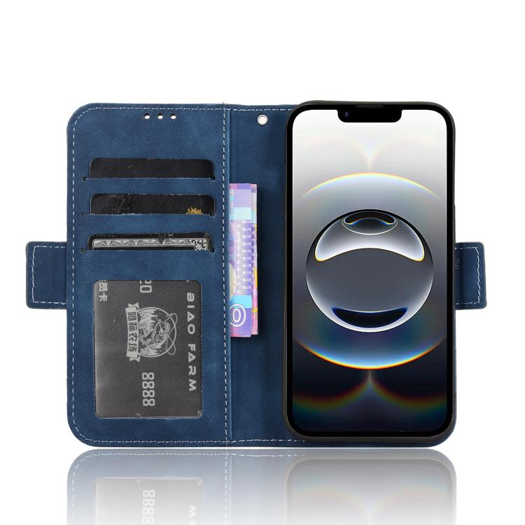 For iPhone 17e / 16e Skin Feel Calf Texture Card Slots Leather Phone Case
