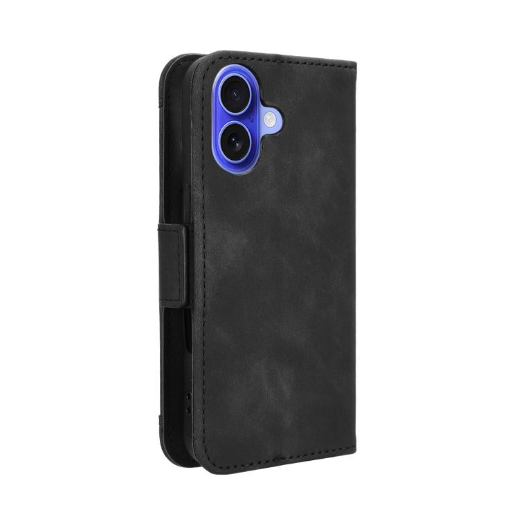 For iPhone 17 Skin Feel Calf Texture Card Slots Leather Phone Case