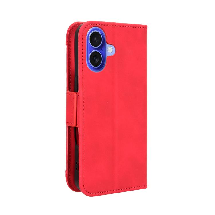 For iPhone 17 Skin Feel Calf Texture Card Slots Leather Phone Case